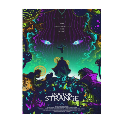 Doctor Strange μαλακή και άνετη κουβέρτα βελούδινη ελαφριά ζεστή βελούδινη κουβέρτα