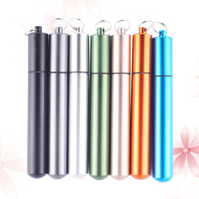 Reusable Straw Backpack Straws Telescopic Straws Drinking Tubes Outdoor Drinking Straw