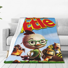 Kippenkleintje plaid, zachte pluche reisdeken voor slaapkamer, woonkamer, bank, kantoor, het hele jaar door, cadeau voor vrouwen, mannen, meisjes en