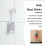 Shower Head Bracket Hand Held Hose Adjustable Base Rod Holder Handheld 360 Degree 6