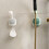 Shower Head Bracket Hand Held Hose Adjustable Base Rod Holder Handheld 360 Degree 2