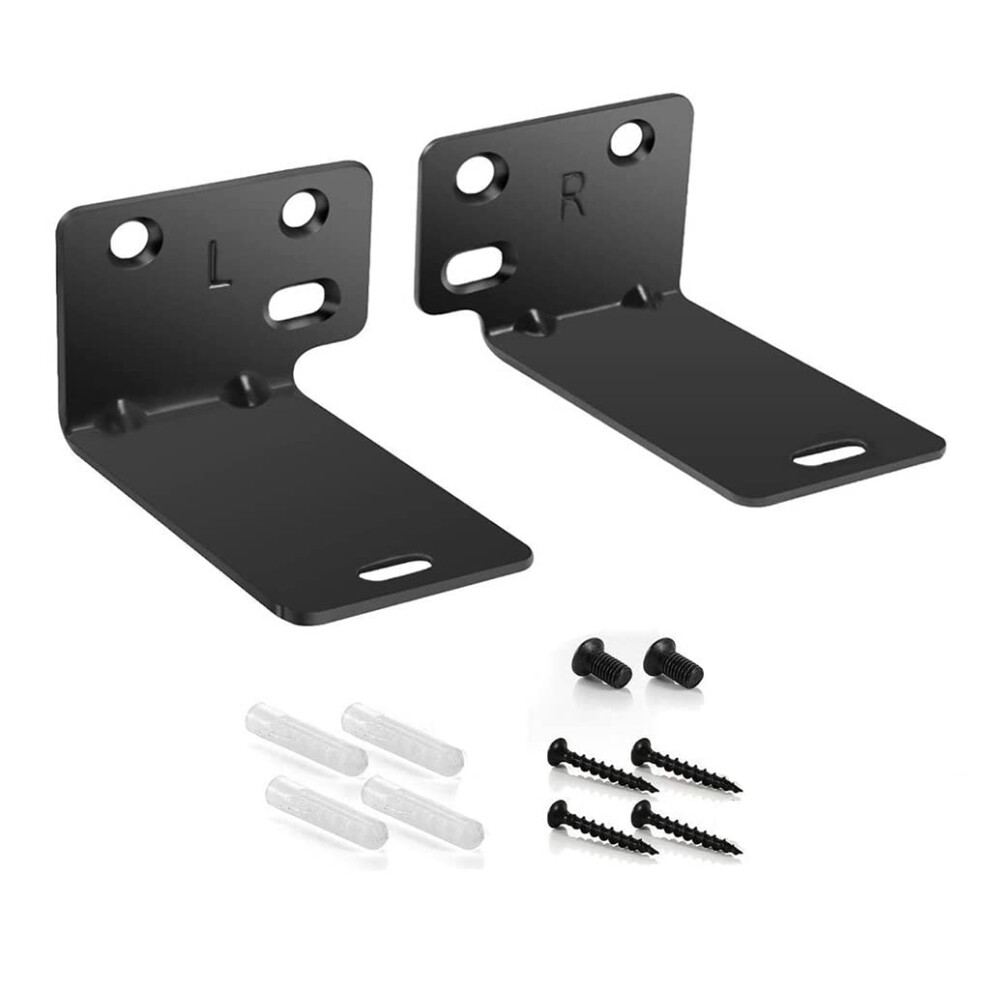 Universal Soundbar Wall Mount Bracket With Hardware, Rustresistant Metal Support, Easy Installation Kit 9365369297517