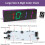 DIY RGB Digital Clock Soldering Kit, 4Digit Colorful Alarm Clock for Electronics Learning Beginners 2