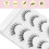 Lashes5D Faux Mink Lashes100% Χειροποίητες Πολυτελείς Ψεύτικες Βλεφαρίδες Ελαφριές Χνουδωτές 4