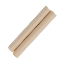 2 Stück Collagen-Wursthüllen 19 mm Naturbelassen, handgefertigte Rolle für Zuhause