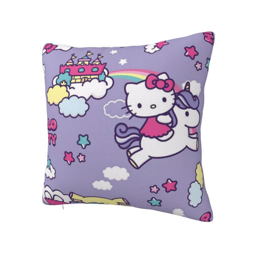 Μαξιλαροθήκη Hello Kitty με σχέδιο κινουμένων σχεδίων, Διακοσμητικά καλύμματα 1