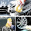 Spugne per autolavaggio multiuso extra spesse, grandi e colorate O3D8 4