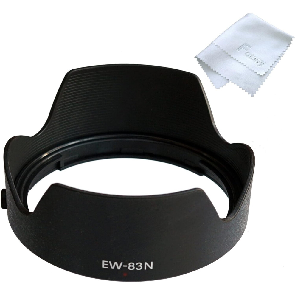Rf 24-105Mm F4l Lens Hood, Ew 83N Hood, Dedicated Petal Bayonet Mount Lens Hood Shade, Reversible Non-Glare Matte Light 9499224649330