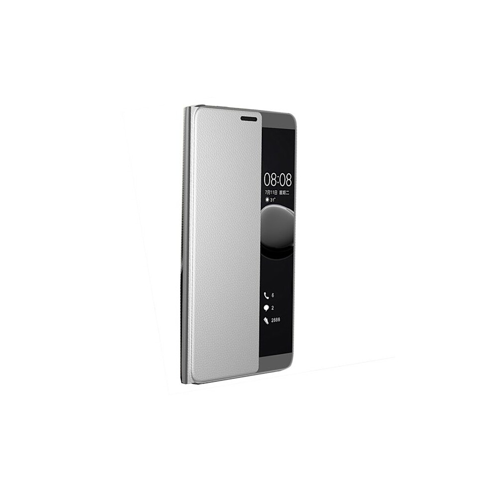 Compatible With Huawei P30 - Elegant Smart View Case (Nkobee) Grey 9499224650299