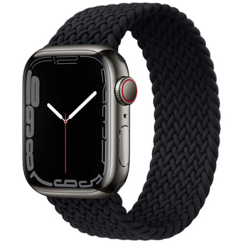 Άνετο, συμβατό με το Apple iWatch Strap42mm/44mm/45mm/49mm Black L
