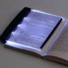 Lampe de lecture LED AAOMASSR, lampe de bureau, veilleuse de lecture d'intérieur, lampe plate portable, blanche