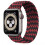 Άνετο, συμβατό με το Apple iWatch Strap42mm/44mm/45mm/49mm Black L 3