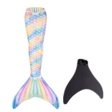 Durable mermaid tail for children for swimming, Monofin included Symphony-Xin Symphony M