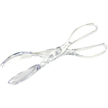 Pinzas para ensalada Chef Craft Premium, 28 cm de largo, transparentes