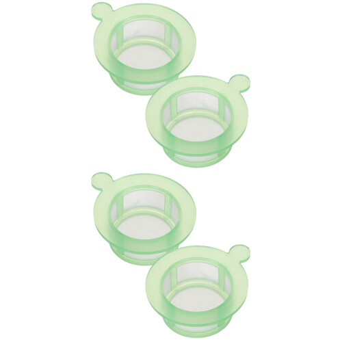 4 Pcs Laboratory Tools Sterile Washers Cell Filter Mesh Strainers Hose Rubber Polypropylene Nylon