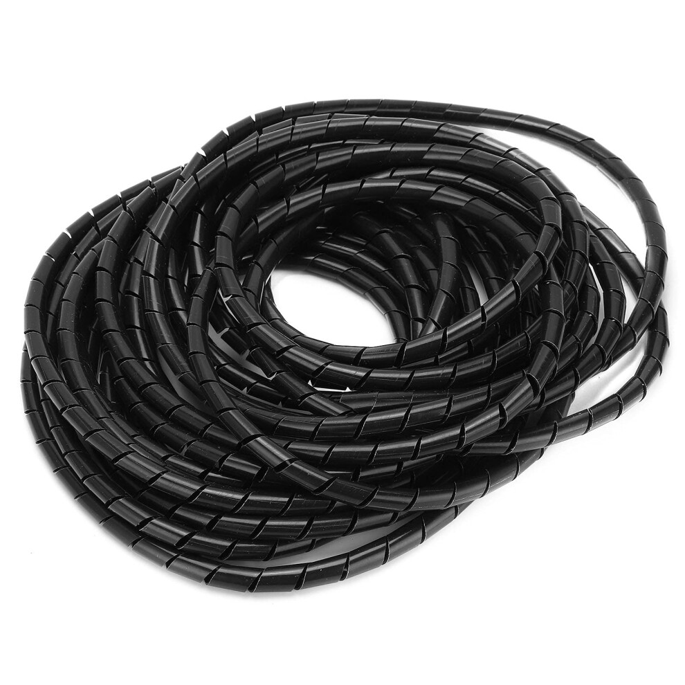 Cable Management Sleeve, Pvc Spiral Cable Organizer 10M, Cord Protector For Pet Chew Prevention 9365369297920