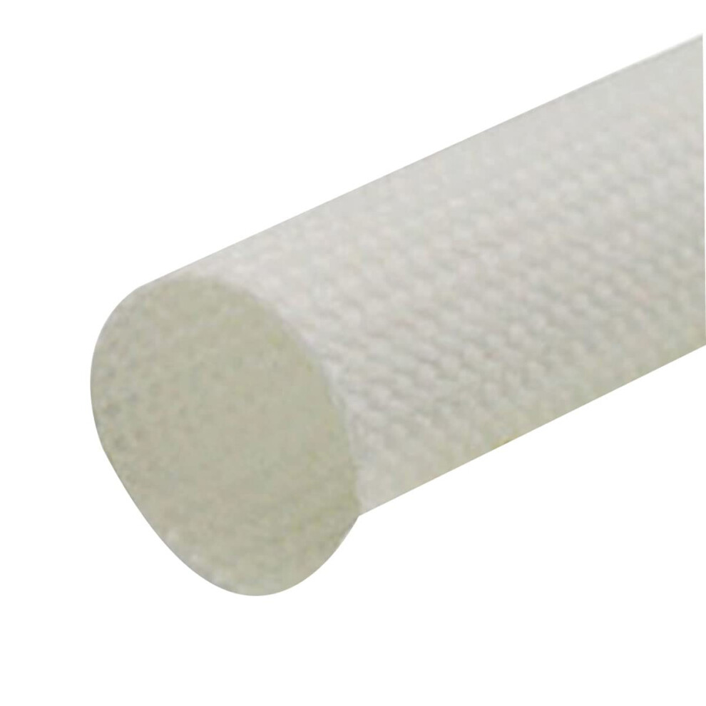 6Mm Fiberglass Heat Shield Sleeve For Wiring, Temperature Resistant Braided Thermal Insulation Sleeve, 5M 9164114981295