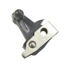 Hair Clipper Power Switch Replacement, Black PP Material, Durable Easy DIY Electric Trimmer Part