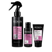 Redken Acidic Color Gloss Leave In Heat Protectant 190ml, Shampoo 75ml