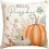Μαξιλαροθήκη Hello Pumpkin Throw 18x18 ιντσών, εποχιακή διακόσμηση μαξιλαριού με μανιτάρια 1