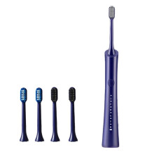 Electric Toothbrush for Adults Kids Electric Toothbrush 6 Modes Electric Toothbrush Rechargeable Battery Toothbrush,C