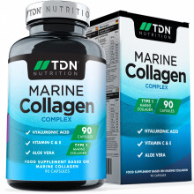 Marine Collagen 1400mg Capsules Hyaluronic Acid