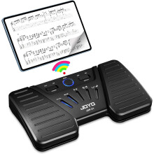JOYO Bluetooth Page Turner Pedal Rechargeable Wireless Page Turning Foot Pedal