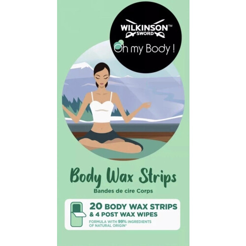 Wilkinson Sword Wilkinson Oh My Body Wax Strips 20 Pack