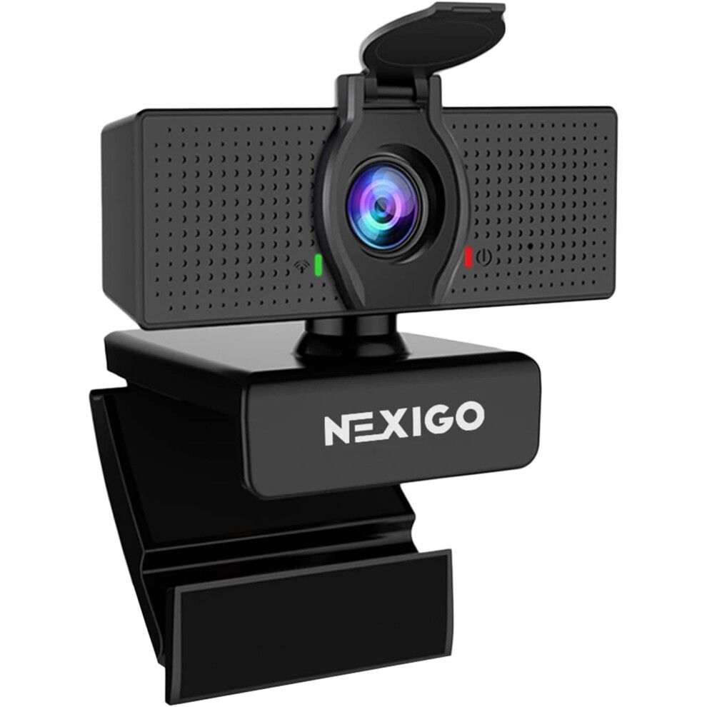 Nexigo N60 1080P Webcam With Microphone, Adjustable Fov, Zoom, Software Control 088222000084