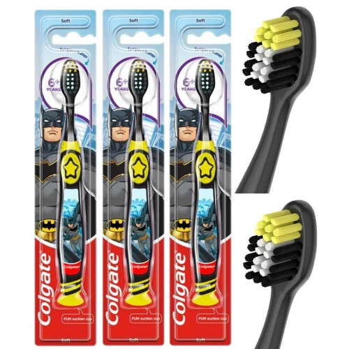 Colgate Colgate Kids Batman Toothbrush Soft 3 Pack