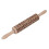 Holiday Pattern Rolling Pin, Premium Wood Ensures Safe And Environmentally Friendly Baking Adventures 5