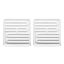 2X Ir Infrared Top Heater Ceramic Heating Hot Plate 120X120mm 220V 600W for Soldering Bga Rework Station Parts