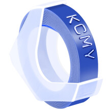 Embossing Label Tape 3/8 Inch White on Blue Pack of 20 Waterproof FadeResistant for Dymo Xpress Pro
