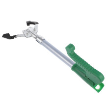 Foldable Trash Picker with Long Handle and Secure Grip Aluminum Garbage Grabber for Outdoor Cleaning