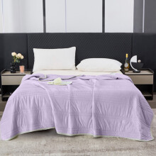 Couverture Djunllk Queen Size - Couette d'été en microfibre, légère, douce et rafraîchissante, respirante et lavable en machine 150 x 198 cm