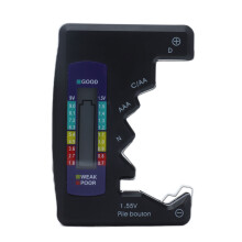 Universal Compatibility Digital Battery Tester, High-Accuracy Portable Battery Life Tester with LCD Display For Precise Readings, Compact Size And