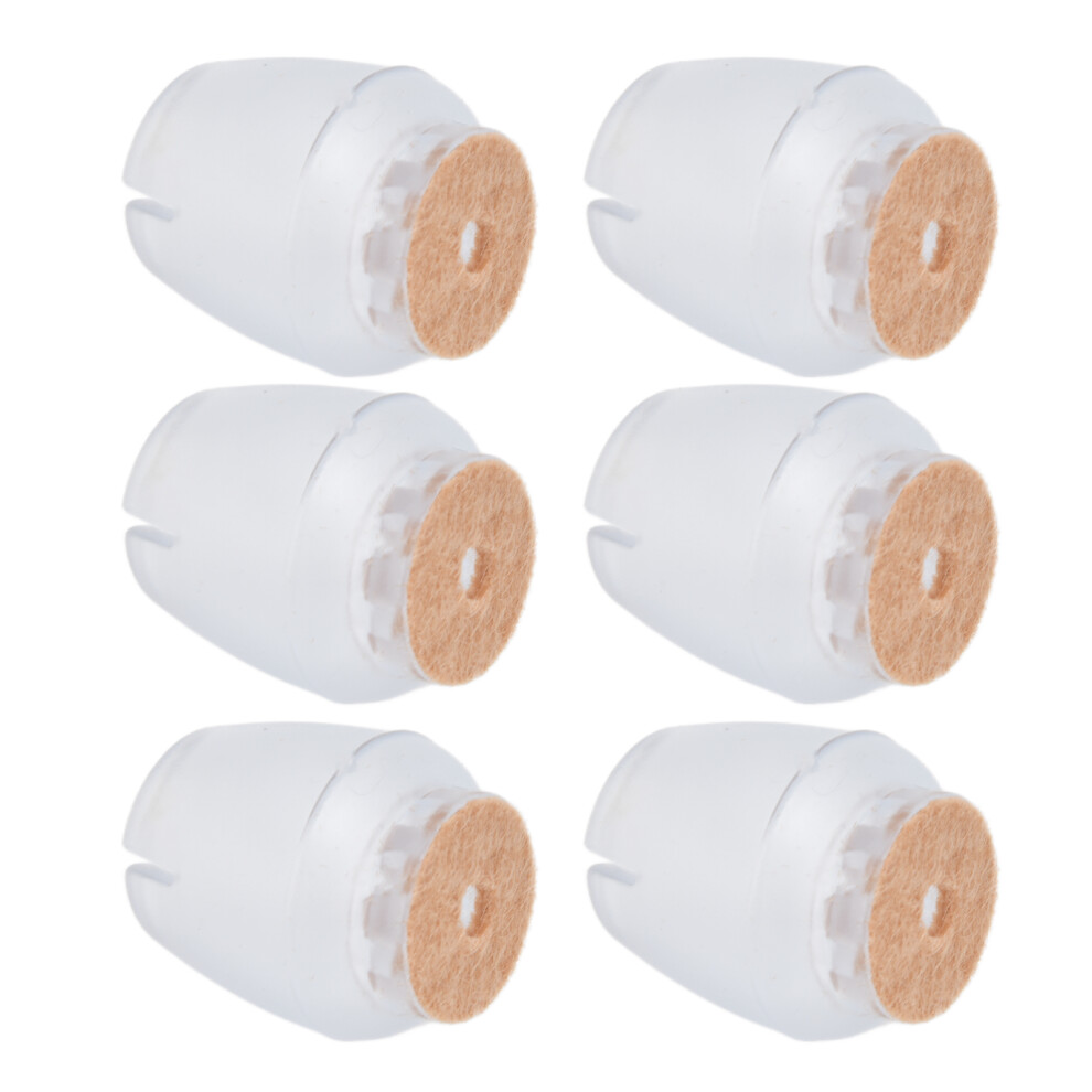 32Pcs Transparent Silicone Furniture Leg Covers, 20Mm Diameter 6901382358090
