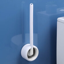 WC-Bürste mit Halter, langem Griff, Borsten für die Badreinigung, modernes, kompaktes WC-Bürsten-Set