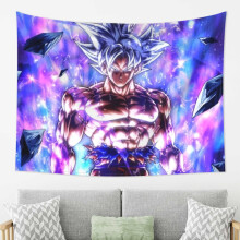 Dragon Ball -painettu koristeellinen seinävaate olohuoneeseen tai makuuhuoneen sisustukseen, makuuhuoneen koristeellinen seinävaate, 80 x 60 tuumaa