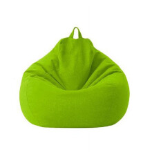 HESHENG 1pc Classic Sofa Chairs Lazy Lounger Bean Bag Cover for Home Garden Lounge Living Room (Filler Not Included)