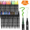 Μαρκαδόροι NOGIS Art Brush για ηλικίες 8-12 ετών, συμβατοί με βιβλία ζωγραφικής ενηλίκων, 1