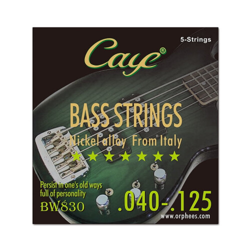 CAYE BW Series 4/5/6 pcs Bass Strings Guitar string replacement 2
