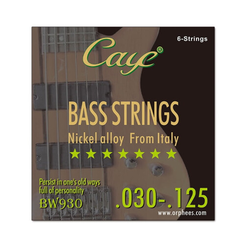 CAYE BW Series 4/5/6 pcs Bass Strings Guitar string replacement 1