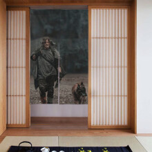 The Walking Dead Anime Door Curtains Curtains Blackout Curtains Cute Kids Room Decor 34 In. X 56 In