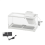 Mini aquarium avec éclairage intérieur, décoration de bureau miniature pour petits espaces. 2