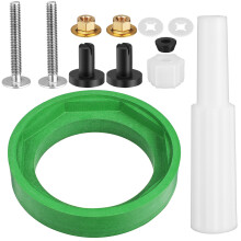 Kit de joint de réservoir à cuvette (1 jeu), kit de réparation pour WC avec joint d'étanchéité de réservoir, pièces de rechange pour