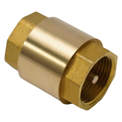 Βαλβίδα αντεπιστροφής Dn20 3/4" Npt σε σειρά, ορειχάλκινη με ελατήριο, σε σειρά, 200Psi