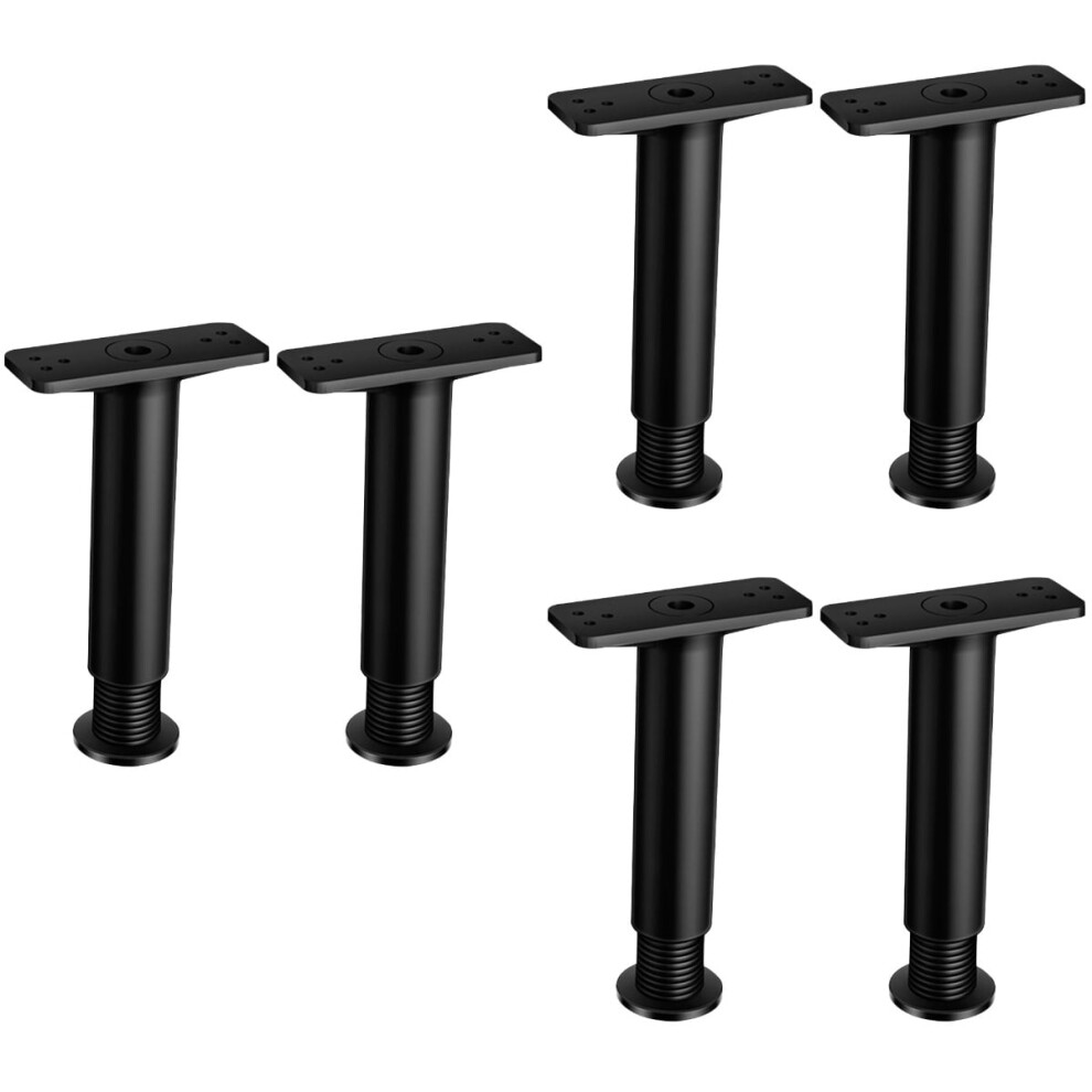 6 Pcs Bed Support Frame Adjustable Bed Frame Bed Frame Support Leg Bed Stabilizer Center Support Leg Bed Legs 9482828487873