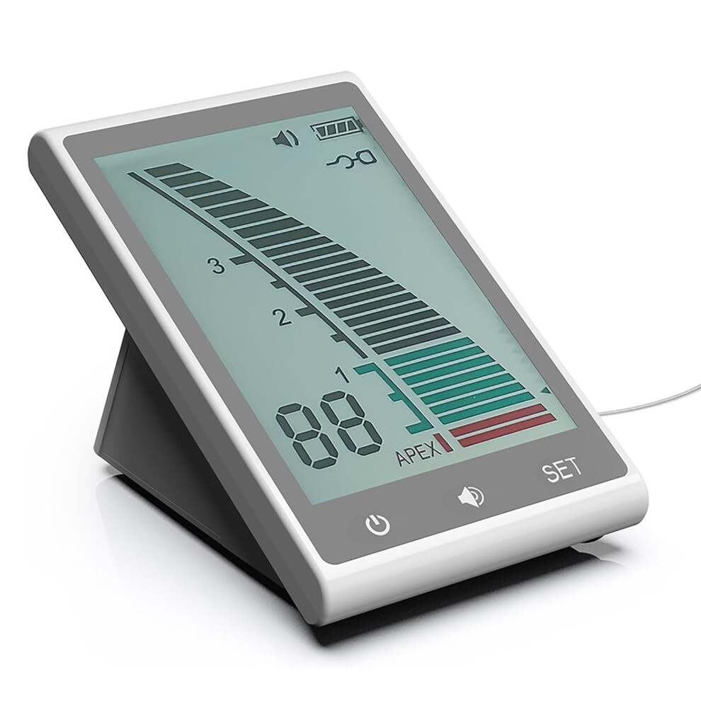 Dental Apex Locator with 3.7' LCD, Precision Root Canal Measurement, Auto Calibration and Alarm