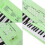 37 Key Electronic Keyboard with Microphone, Dual Timbre Mode, Split Function, Beginner Digital Piano Green 5